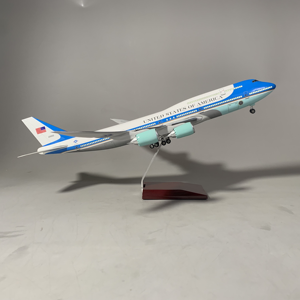 Led Hars Vliegtuig Model Boeing 747-8 <span class=keywords><strong>Usa</strong></span> Luchtmacht One <span class=keywords><strong>Airlines</strong></span> Maat 47Cm Schaal 1/160 - Product Image 5