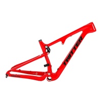 Cuadro de Bicicleta de Montaña de Fibra de Carbono con Suspensión Completa, para XC, Todoterreno y Descenso