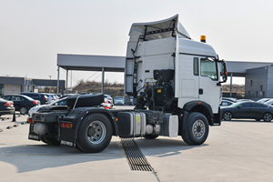 รถบรรทุกหัวลากดีเซล SINOTRUCK HOWO 8X4 450 แรงม้า ยูโร 5 พวงมาลัยซ้าย เกียร์ธรรมดา ใหม่ สำหรับงานขนส่งเหมือง ระบบกันสะเทือนแบบลม Weichai - Product Image 2
