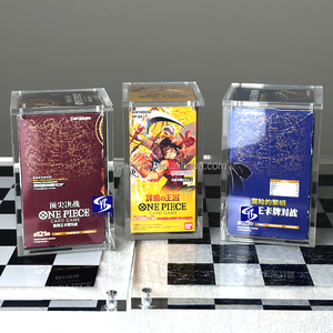 Caja de Sobres del Juego de Cartas One Piece SYP, Edición Japonesa OP01-04, Estuche Acrílico Transparente, Sobres de Cartas Coleccionables One Piece, Estuche Acrílico de Alta Calidad - Product Image 4