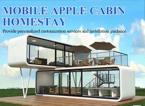 Offre Spéciale personnalisé populaire cabine luxe modulaire haut de gamme mobile conteneur de jardin Hangfa Apple Capsule House - Product Image 2