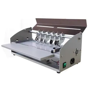 Machine électrique SG-H500 de rainage de papier, machine de perforation de bureau bon marché, SIGO de 460mm, machine de ligne pointillée de feuille de 18 pouces
