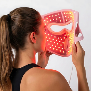 Silicone <strong>Led</strong> Red <strong>Light</strong> Therapy Facial Face <strong>Mask</strong> <strong>Mask</strong> <strong>Light</strong> 630nm 850nm 1072nm Face <strong>Led</strong> <strong>Mask</strong> - Product Image 4
