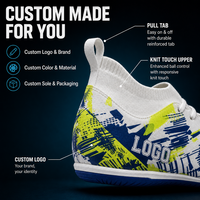 Chaussures de football professionnelles pour hommes, crampons de football, chaussures de football de haute qualité, semelle extérieure flexible en PVC AG TF FG, multi-terrains, toutes saisons