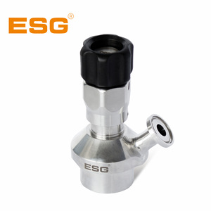วาล์วสุญญากาศ ESG สแตนเลส 316 A31 แบบไดอะแฟรมควบคุมด้วยมือ สำหรับอุตสาหกรรมอาหารและเครื่องดื่ม - Product Image 3