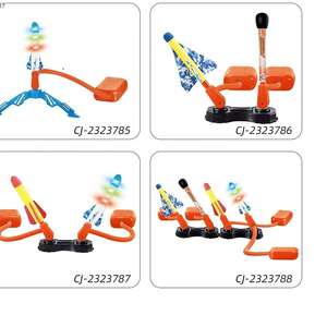 Vendeur chaud 2025 jeu de <span class=keywords><strong>Sport</strong></span> en plein air jeu main tenir pompe à pression d'air EVA mousse enfant Air fusée pied pompe lanceur jouet <span class=keywords><strong>Sport</strong></span> - Product Image 5