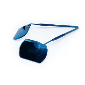 Espejo Cosmético para Extensión de Pestañas de Plasma Azul, Diseño Moderno, Alta Calidad, Duradero, Acabado Plateado, Personalizable con su Propio Logotipo - Product Image 1