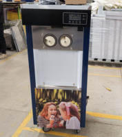 Softijs Machine 22-28l/H Automatische Yoghurt Ijs Creme Making Maker Commerciële Ijs Machine Voor Zakelijke Prijs