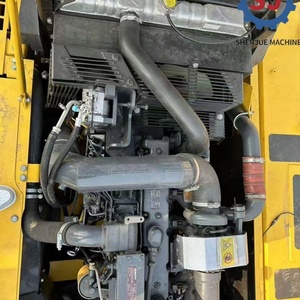 Excavatrice sur chenilles Komatsu jaune d'occasion, modèle PC350, prête à la location - Product Image 6