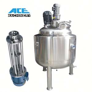 Equipo Mezclador Emulsionador Cosmético de Acero Inoxidable de 2000-5000L, Máquina para Hacer Crema Corporal, Mezclador Emulsionador al Vacío - Product Image 5