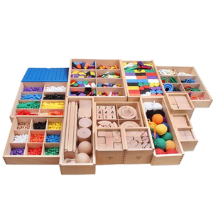 Juguetes Educativos de Madera <span class=keywords><strong>Froebel</strong></span>, 15 Piezas, Bloques de Construcción para Jardín de Infancia, Montessori, Venta al por Mayor de Fábrica Grace, Juguetes <span class=keywords><strong>Froebel</strong></span> - Product Image 2