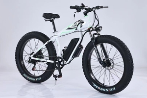 Vélo électrique tout-terrain à pneus larges 26 pouces 7/21 vitesses pour adultes, modèle Shark – Vélo électrique à pneus larges 7/21 vitesses Shark, vente chaude - Product Image 5