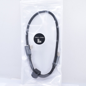 Cable USB tipo C a 3,1 de 100, ángulo recto, 90 grados, W, PD, carga rápida, cable de datos de teléfono móvil de 10Gbps, carga rápida súper rápida - Product Image 4