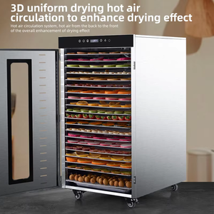 20-Fach Edelstahl-Lebensmitteltrockner für Chili und Obst, Kommerzielle Dehydrierungsmaschine - Product Image 2