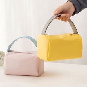 Bolsa de Viaje Cosmética de Gran Capacidad, Impermeable, de Cuero PU para Mujer, Organizador de Artículos de Aseo, Estuche de Maquillaje, Regalo - Product Image 3
