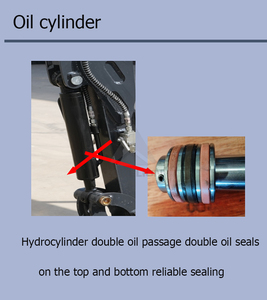 Mini excavatrice compacte sur chenilles chinoises Mini pelle de 1.2 tonnes - Product Image 5