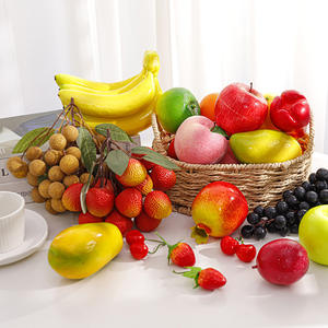 Bouquets <span class=keywords><strong>de</strong></span> raisins artificiels <span class=keywords><strong>en</strong></span> <span class=keywords><strong>plastique</strong></span> pour la décoration <span class=keywords><strong>de</strong></span> la maison, des mariages, des fêtes et des jardins - pour Noël et Thanksgiving - Product Image 4