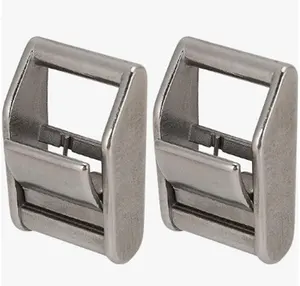 Factory 304/316 Stainless Steel Tie Down Buckle Belt Buckle Press Cam Buckles