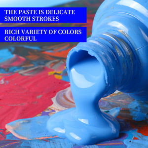Giorgione Professional 120ml <span class=keywords><strong>Artiste</strong></span> DIY Peinture Acrylique Set 18 Couleurs Couleur Acrylique <span class=keywords><strong>Pour</strong></span> Peinture Sur Toile - Product Image 6