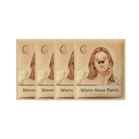 Patch nasal chauffant jetable, vente en gros d'usine, nouvelle forme, patch auto-chauffant pour le nez en hiver