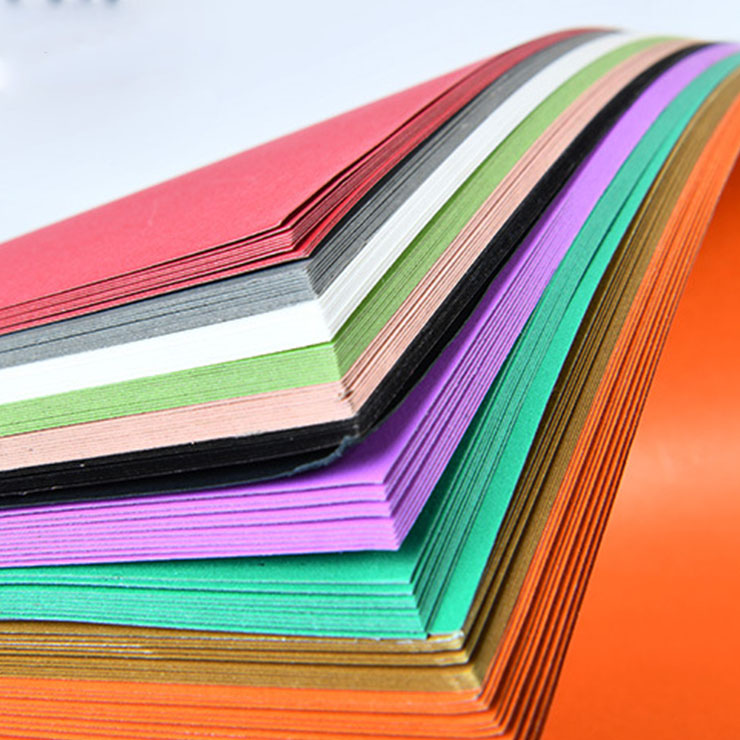 Wholesale 180gsm A4 Color Cardboard Coated and Uncoated Craft Paper for Packaging and Print Use Made from Pulp Material