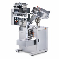 Machine d'emballage automatique HCB5-3218C1-P1 avec bol vibrant pour bonbons, composants de quincaillerie, remplisseuse de sachets VFFS