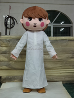 Costumes de mascotte de personnage de dessin animé adorable pour fête scolaire, unisexe adulte, en matériau EVA