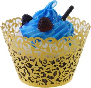 Forros de papel impresos personalizados para cupcakes, tazas para hornear, moldes Premium, tazas para magdalenas, revestimientos para pasteles, <span class=keywords><strong>Mini</strong></span> contenedor de capacidad desechable 5C - Product Image 3