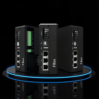 Gateway Industrial IoT Edge 4G LTE WiFi Ethernet Router FBOX para Monitoreo Remoto de PLC y Descarga de Programas