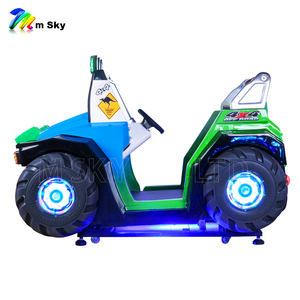 M X Machine de jeu d'arcade vidéo d'intérieur pour enfants, à monnayeur, en fibre de verre, avec fonctions de vibration et de balançoire, modèle KA-275 - Product Image 3