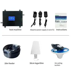 Vehicle GSM Triband 2G 3G 4G Network Signal Booster Repeaters For Cell Phone Reception