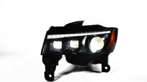 DK Motion LED <strong>Headlight</strong> for Jeep Grand Cherokee with non-adaptive xenon or halgen 2014-2021 4th Gen Headlamp - Product Image 2