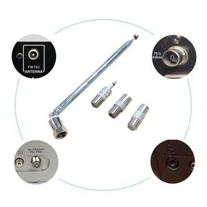 <span class=keywords><strong>Antenne</strong></span> radio DAB <span class=keywords><strong>FM</strong></span> adaptateur <span class=keywords><strong>HiFi</strong></span> récepteur AV mini système <span class=keywords><strong>antenne</strong></span> radio portable tige d'<span class=keywords><strong>antenne</strong></span> télescopique SMA - Product Image 4