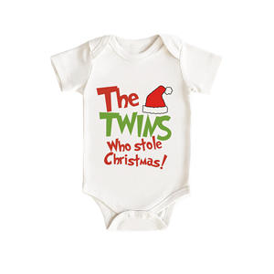 Vente en gros <span class=keywords><strong>de</strong></span> body pour nouveau-né 2025, <span class=keywords><strong>premier</strong></span> Noël, coton, une pièce, chapeau <span class=keywords><strong>de</strong></span> Père Noël et sac à double thème, 0-12 mois, OEM ODM - Product Image 3