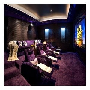 Alfombra de cine comercial de estilo moderno, alfombra insonorizada de espesor de nailon para cine en casa - Product Image 2