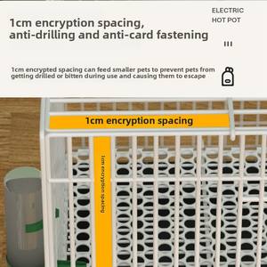 Premium ekstra büyük katlanabilir kuş kafesi papağanlar ve güvercinler için yüksek kalite sağlam klasik tarzı kutulu ve palet tepsi paketlenmiş - Product Image 2