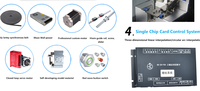Máquina Atornilladora Automática de 5 Ejes OEM ODM, Equipo de Atornillado de Doble Mesa de Trabajo para Tornillos M2-M5