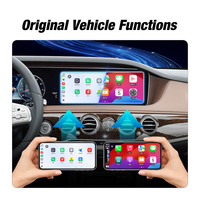 Carplay Inalámbrico y Android Auto para Mercedes Benz Clase C W206 2019-2020 NTG5.5, Decodificador Portátil con USB, WIFI y Mirror Link