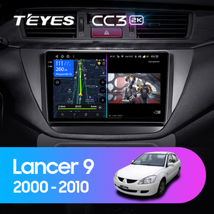Đầu CD/DVD đa phương tiện, dẫn đường GPS, Android 10 TEYES CC3L CC3 2K cho xe Mitsubishi Lancer 9 CS 2000 - 2010 - Product Image 2
