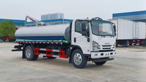 Isuzu fecal <b>suction</b> truck Vacuum sludge truck on sale. Right-hand drive export model, equipped with Isuzu ELF 700P cabin. - Product Image 5
