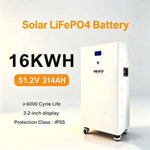 Système de stockage d'énergie résidentiel 16 kWh 51,2 V 314 Ah, disponible en OEM et ODM, 16S1P, 6000 cycles, cellules de qualité A, batterie solaire LiFePO4 - Product Image 2