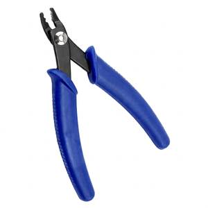 5" Inch Stainless Steel Jewelry Crimping <b>Plier</b> Bead Crimper <b>Tool</b> for Bracelets and Necklaces | Two-Step Precision Crimping - Product Image 1