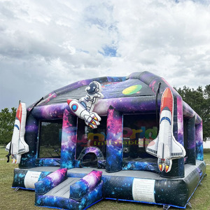 Castillo inflable infantil para fiestas al aire libre, domo inflable tipo moonwalker, castillo inflable comercial para niños. - Product Image 3