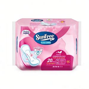 Service OEM/ODM Serviettes hygiéniques jetables ultra-fines et respirantes pour femmes, marque privée, utilisation nocturne, serviettes hygiéniques féminines - Product Image 2