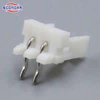 Connecteur SCONDAR 2.0mm DIP THT à angle droit compatible avec les connecteurs TE AMP CT 1 292253 2 3 4 5 pour transmission de signal et d'alimentation PLC
