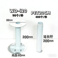 Boîtes de jonction de vidéosurveillance en plastique M8 et boîte de jonction pour montage au plafond pour caméra Bullet et boîte de jonction pour caméra dôme