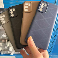 X étuis de téléphone portable en cuir Grain pour Samsung S25 ULTRA S24 S23 Plus étui de téléphone souple en TPU pour Galaxy A05 A56 A54 A36 A34 couverture