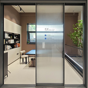 Deioux Aluminum Interior <b>Sliding</b> Door Soundproof 30dB Low-E Glass Exterior <b>Sliding</b> Door For Home Kitchen Dining Room Villas - Product Image 3