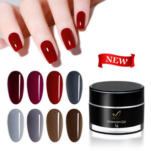 Collection professionnelle automne-hiver, gel d'extension sans HEMA ni TPO, réfléchissant, dur, durcissement UV/LED, DIY salon - Product Image 1