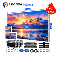 Mur vidéo LED extérieur FOTA pour publicité aéroportuaire, avec mise à niveau du micrologiciel à distance, contrôle cloud CMS, IP65, 5000 nits, 7680 Hz, P3.91, HDR10, 8K